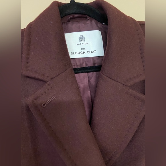 NWT Aritzia Babaton The Slouch Coat - Picture 6 of 15